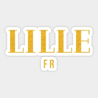 Lille, France Sticker